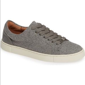 Frye Ivy gray wool sneaker, 9